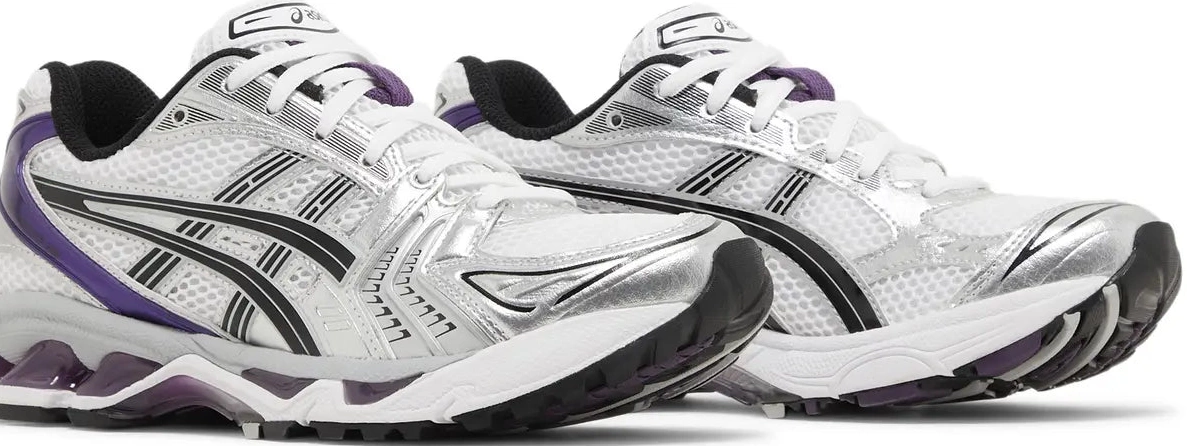 14 ASICS Dark White Gel-Kayano W Grape 0606